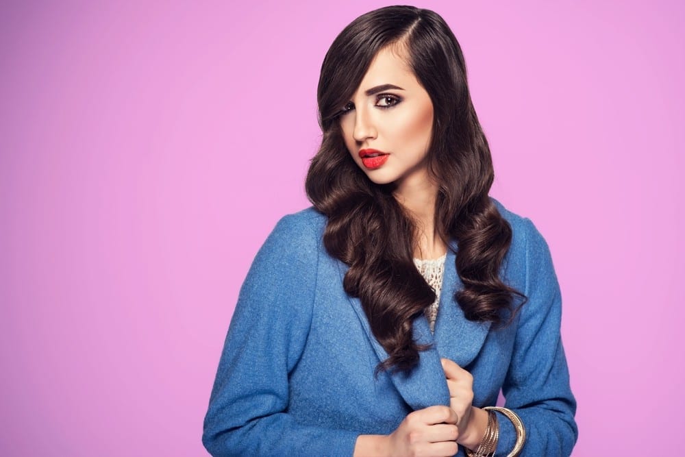 Veste bleue by Mademoiselle M