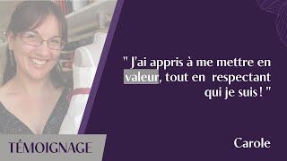 Témoignage Carole
