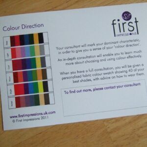 Cartes (5) direction colorimétrique