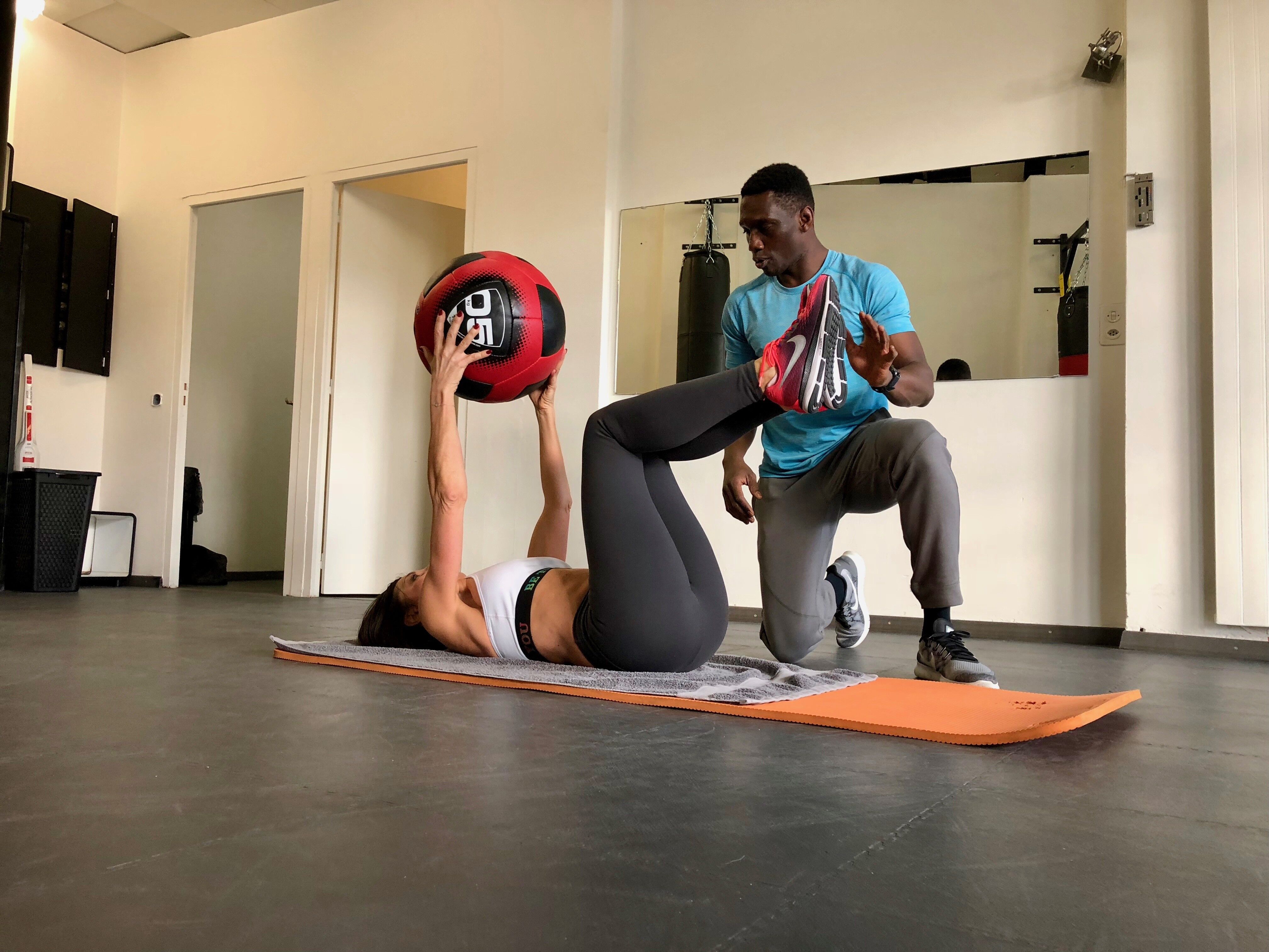 Mademoiselle M au sport