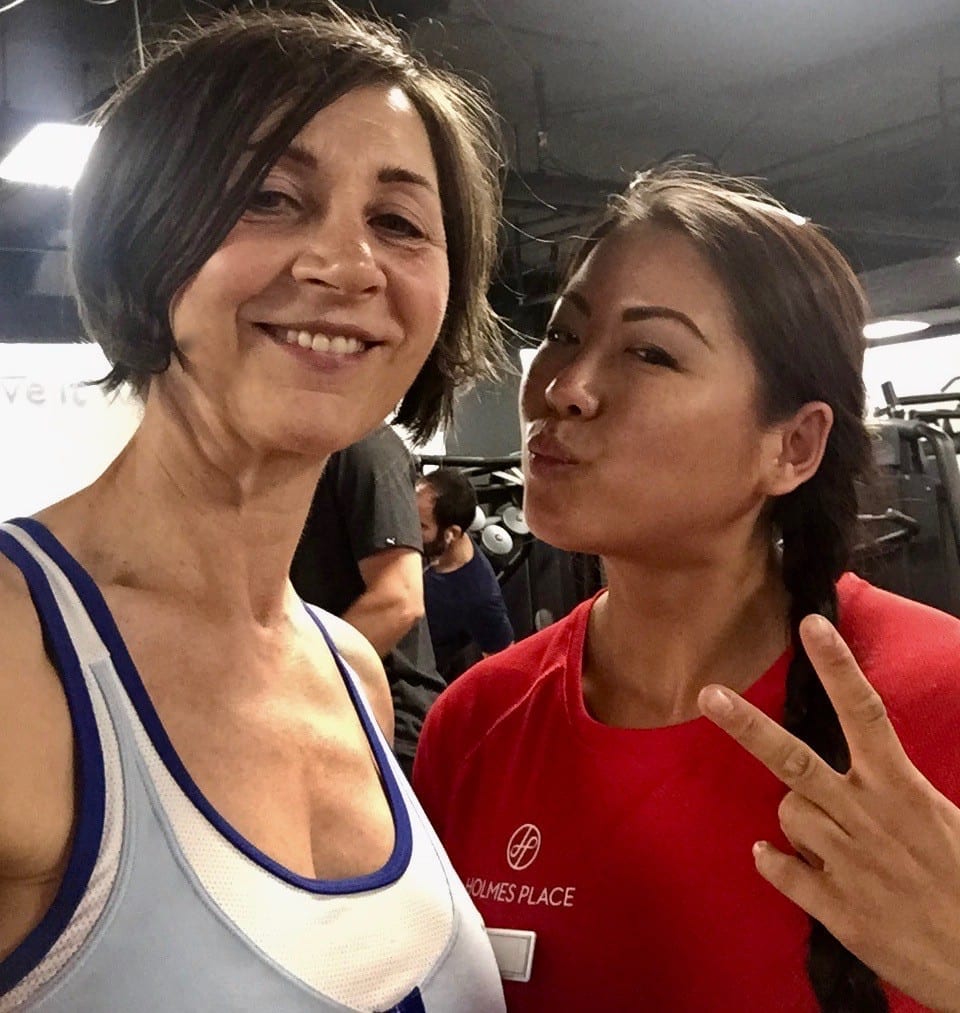 Mademoiselle M au sport