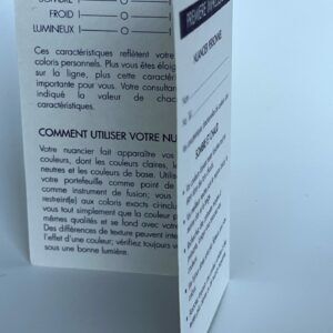 Feuillet Lumineux-Sombre