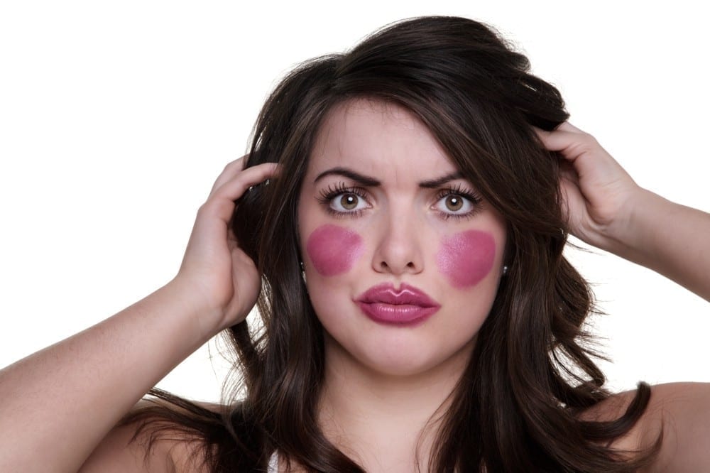 Rouge à joues et lèvres de clown ny Mademoiselle M