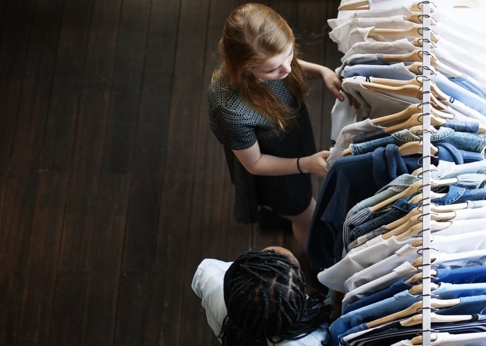 Shopping vu de haut by Mademoiselle M