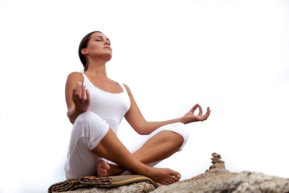 Déterminée posture méditation by Mademoiselle M