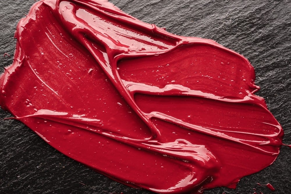 Rouge à lèvres étalé by Mademoiselle M